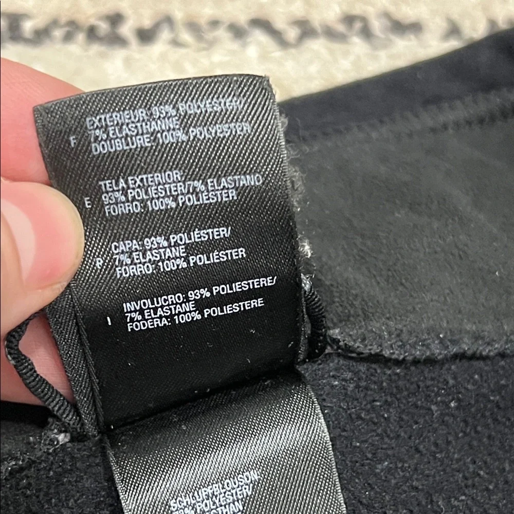 The North Face Black Fleece zip up sweater